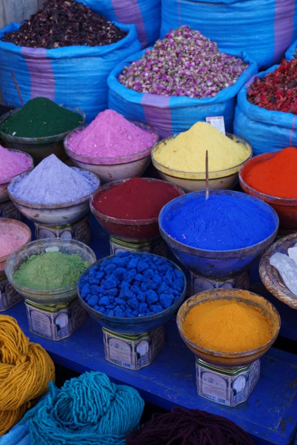Marokkanische Farben